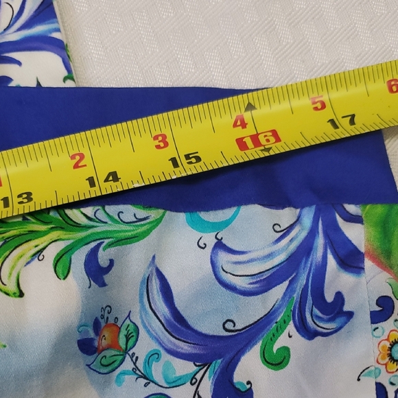 Nwt Boston Proper  Floral Dress in Blue and White - Picture 13 of 16